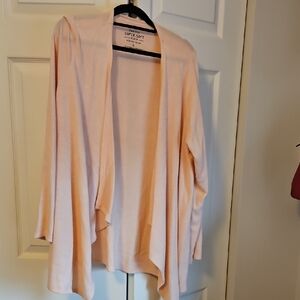 Torrid Blush Pink Open Cardigan